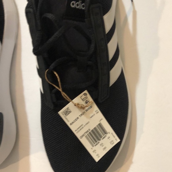 Adidas men Black and White Sneakers main image 5
